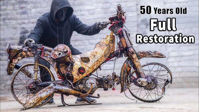 Full Restoration 40 Years Old Ruined Classic Motorcycle - Youtube